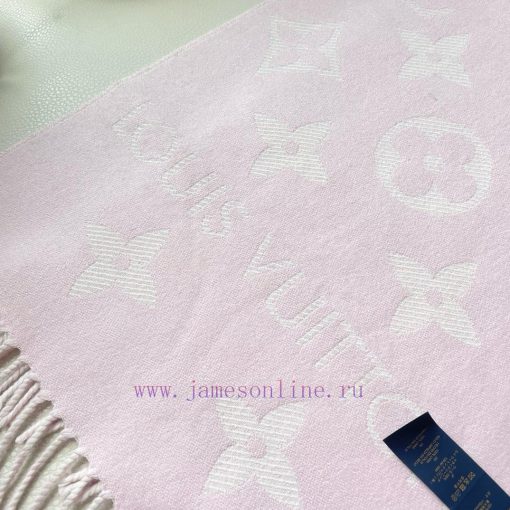 Finally shipped, this year's hottest pink and white scarf, the LV Essential scarf, focuses oxbe1mdqy - Image 10