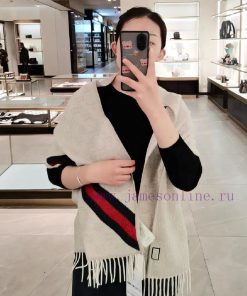 𝐆𝐮𝐜𝐜𝐢 New synchronized double-G jacquardSize38x200Cm Material: 100% Beautiful Slave Baby Cas04x5epz8