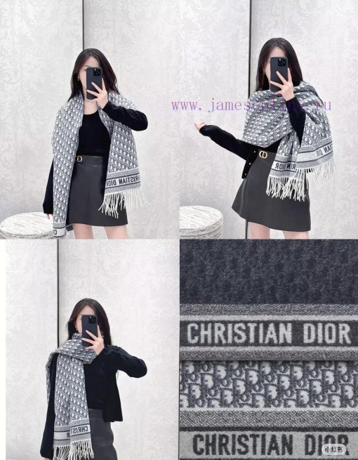The classic style of Dior celebrity's dd scarf will never go out of style, and it is super ved8jpl4e - Image 2