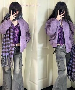 Aikni Thousand Bird Grid ScarfA niche big brand that focuses on youthful dressing. A fluffy 25q0eh77
