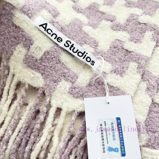 Aikni Thousand Bird Grid ScarfA niche big brand that focuses on youthful dressing. A fluffy agixsjus - Image 9