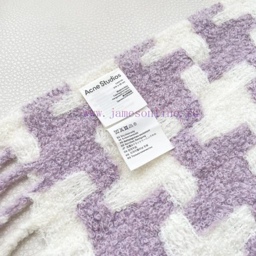 Aikni Thousand Bird Grid ScarfA niche big brand that focuses on youthful dressing. A fluffy agixsjus - Image 10