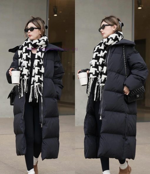 Aikni Thousand Bird Grid ScarfA niche big brand that focuses on youthful dressing. A fluffy wqycge40 - Image 2