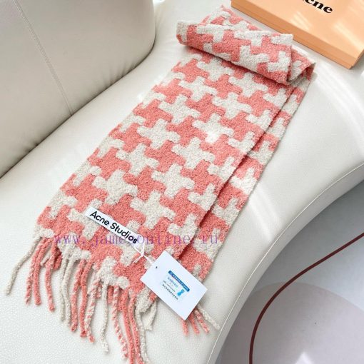 Aikni Thousand Bird Grid ScarfA niche big brand that focuses on youthful dressing. A fluffy 218ooml9 - Image 5