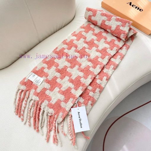 Aikni Thousand Bird Grid ScarfA niche big brand that focuses on youthful dressing. A fluffy 218ooml9 - Image 6