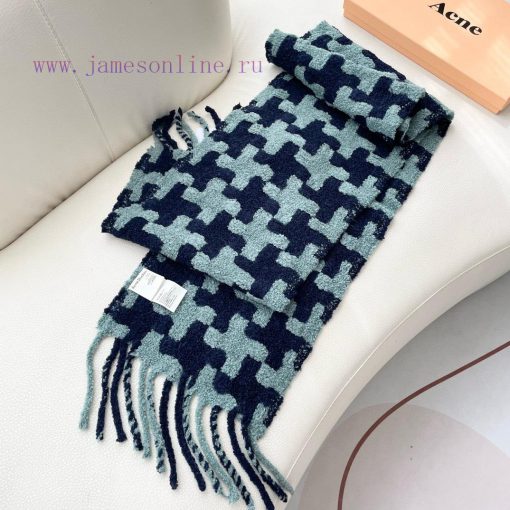 Aikni Thousand Bird Grid ScarfA niche big brand that focuses on youthful dressing. A fluffy uc1v8m8m - Image 7