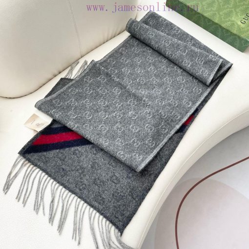 𝐆𝐮𝐜𝐜𝐢 New synchronized double-G jacquardSize38x200Cm Material: 100% Beautiful Slave Baby Casufe4gcr6 - Image 8