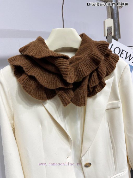 New Loro Piana Cattle LP Wave Lace Multi functional Neck, can be wrapped as you want, low-ke5marvnxy - Image 8