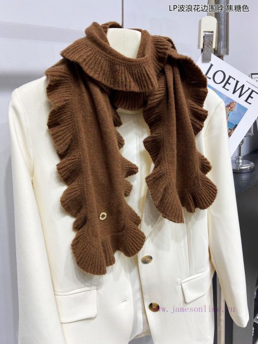 New Loro Piana Cattle LP Wave Lace Multi functional Neck, can be wrapped as you want, low-ke5marvnxy - Image 10