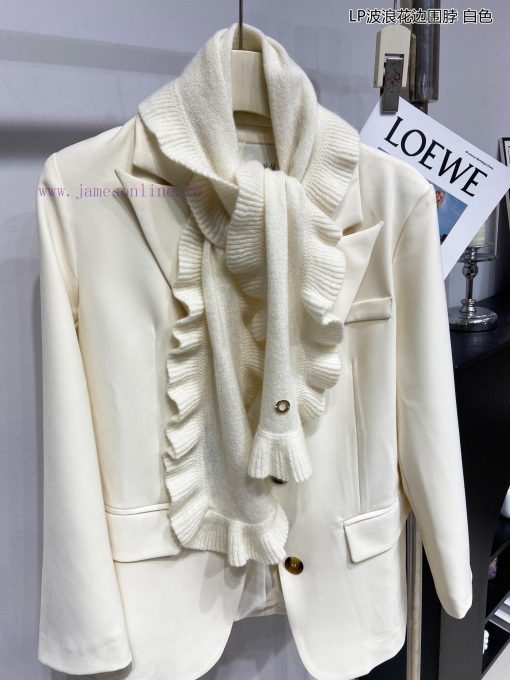 New Loro Piana Cattle LP Wave Lace Multi functional Neck, can be wrapped as you want, low-kemrky94y4 - Image 10
