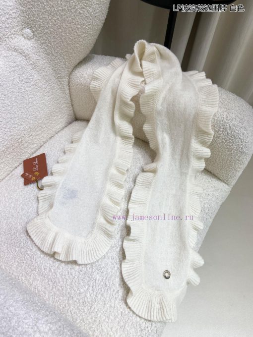 New Loro Piana Cattle LP Wave Lace Multi functional Neck, can be wrapped as you want, low-kemrky94y4 - Image 12