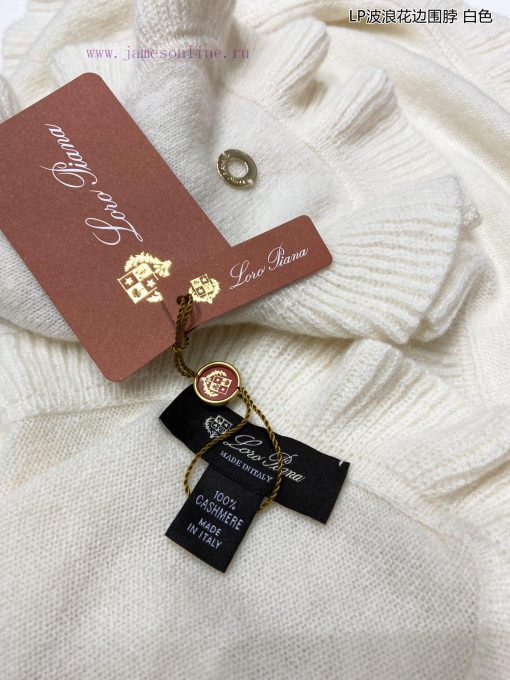 New Loro Piana Cattle LP Wave Lace Multi functional Neck, can be wrapped as you want, low-kemrky94y4 - Image 13
