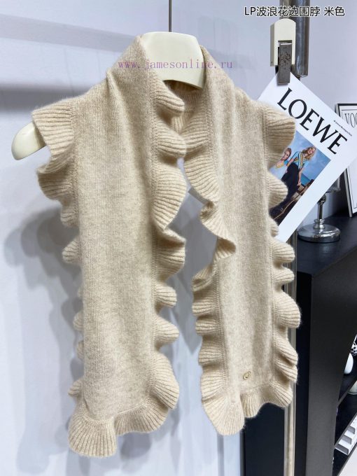 New Loro Piana Cattle LP Wave Lace Multi functional Neck, can be wrapped as you want, low-ke8wuehbgl - Image 5