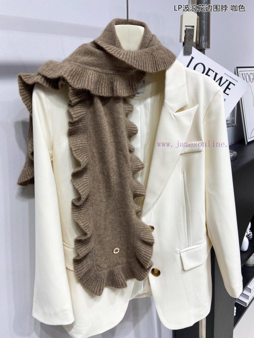 New Loro Piana Cattle LP Wave Lace Multi functional Neck, can be wrapped as you want, low-kedp4c3www - Image 10