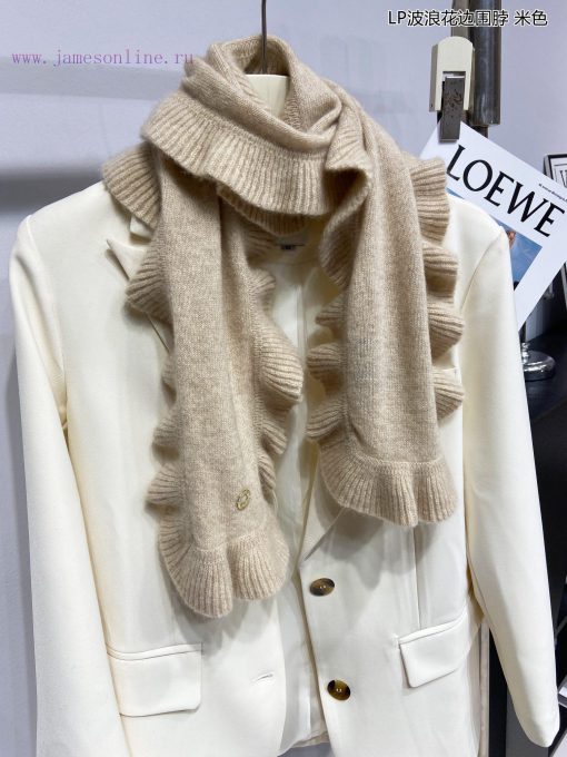 New Loro Piana Cattle LP Wave Lace Multi functional Neck, can be wrapped as you want, low-ke8wuehbgl - Image 10
