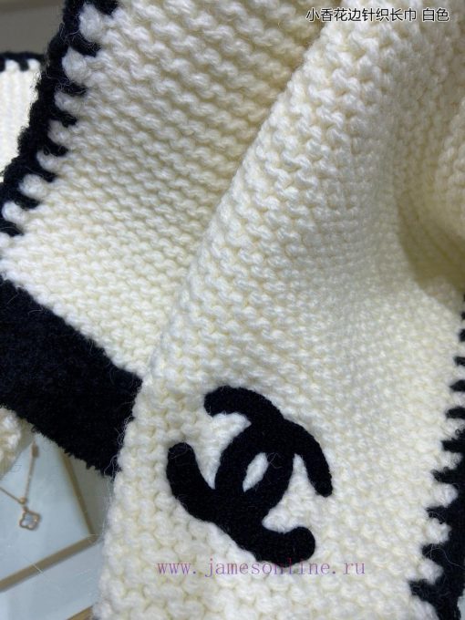 Chanel's new Chanel lace knitted scarf is so beautiful [tears]. It is a top-notch official p1n4l2s4x - Image 8