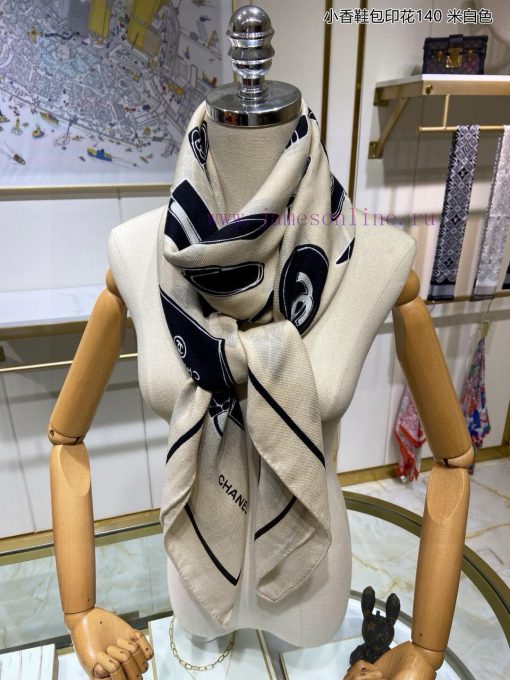 The new Chanel shoe bag printed with 140 cashmere square scarf is highly recommended by VIPsz1ayedh6 - Image 6