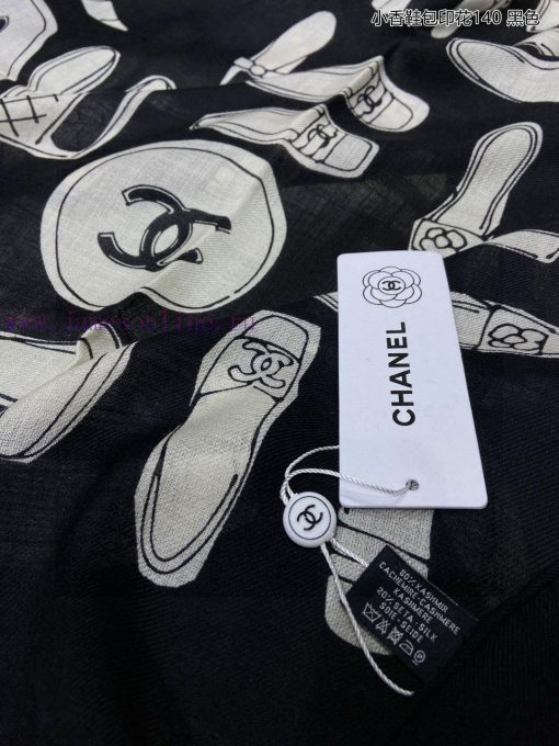 The new Chanel shoe bag printed with 140 cashmere square scarf is highly recommended by VIPsfjfv4dxf - Image 10