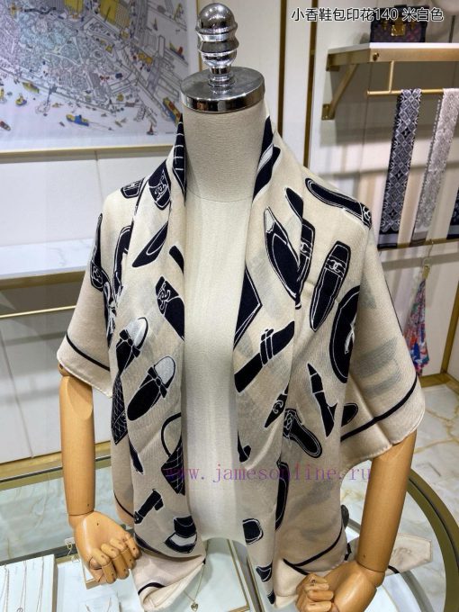 The new Chanel shoe bag printed with 140 cashmere square scarf is highly recommended by VIPsz1ayedh6 - Image 9
