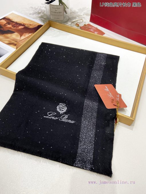 LP premium original single LP solid color sequin long scarf ️ high-end product ️ heavyweight6qxk1wqh - Image 4