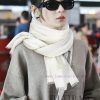 LP premium original single LP solid color sequin long scarf ️ high-end product ️ heavyweight3w3ivwjo