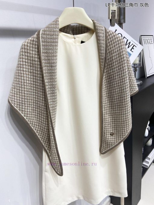 The popular Yana LP Qianniao plaid triangular scarf is luxurious in terms of size, and high-dkkvvati - Image 10