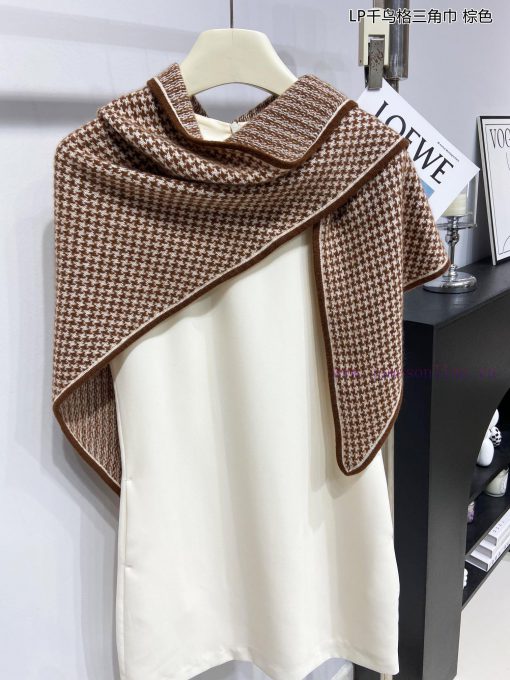 The popular Yana LP Qianniao plaid triangular scarf is luxurious in terms of size, and high-0yrgvpad - Image 8