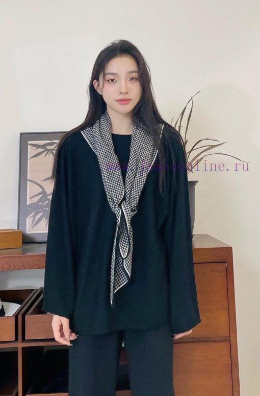 The popular Yana LP Qianniao plaid triangular scarf is luxurious in terms of size, and high-2gsyjc9w - Image 2