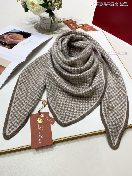 The popular Yana LP Qianniao plaid triangular scarf is luxurious in terms of size, and high-dkkvvati - Image 14