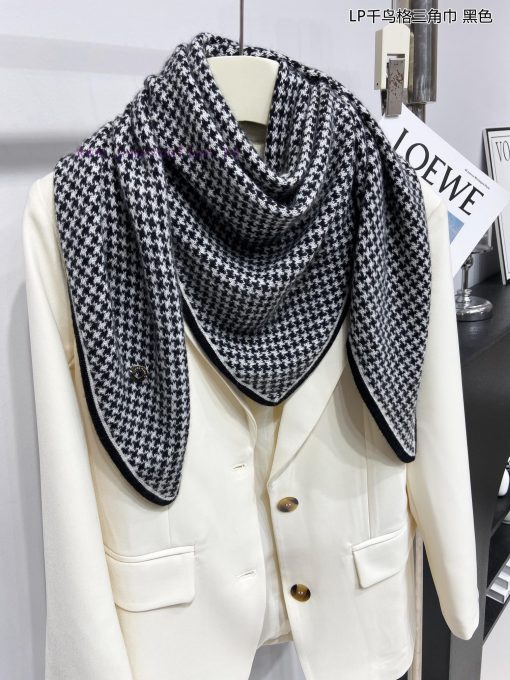 The popular Yana LP Qianniao plaid triangular scarf is luxurious in terms of size, and high-2gsyjc9w - Image 7