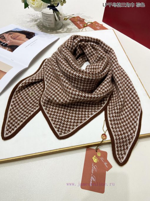 The popular Yana LP Qianniao plaid triangular scarf is luxurious in terms of size, and high-0yrgvpad - Image 14
