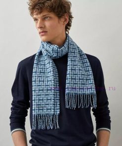 Angry praise for self kept Herm è s Scottish H scarf, heavyweight men's cashmere scarf. Thisb5nvzko0