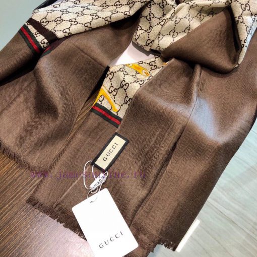The hot selling Gucci new cashmere long scarf has arrived, and it's so beautiful. [Tears] It7agu9jg3 - Image 7
