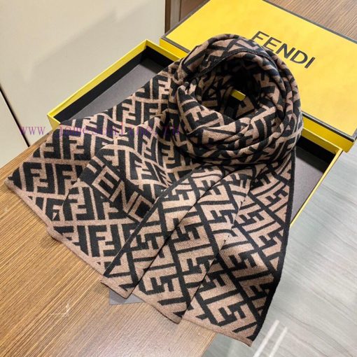 Classic FF letter element scarf, also a fun item just launched ‼ This year's Fendi is also taziiwv6w - Image 6