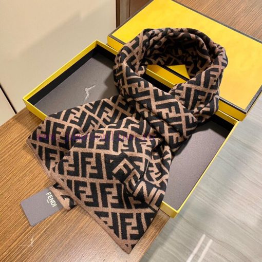 Classic FF letter element scarf, also a fun item just launched ‼ This year's Fendi is also taziiwv6w - Image 7