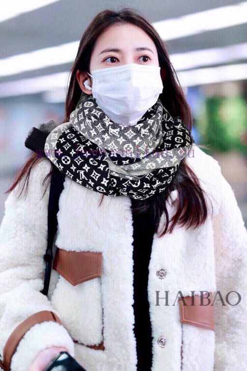 Sincerely praise the new L gradient old floral long scarf from Lvjia, which combines the ele9apnazr6 - Image 2
