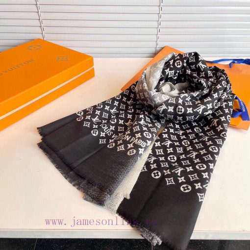 Sincerely praise the new L gradient old floral long scarf from Lvjia, which combines the ele9apnazr6 - Image 4