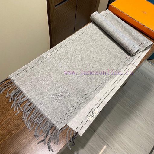 The official website has the same water ripple water cashmere Herm è s scarf, and you shouldtamr8iut - Image 6