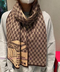 Lvjia Autumn and Winter New Collection: Latest Knitted Jacquard Style. High end designers co1d6w3ou9