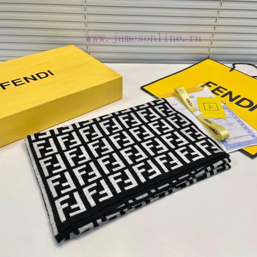 Classic FF letter element scarf, also a fun item just launched ‼ This year's Fendi is also tm99j7rtm - Image 4