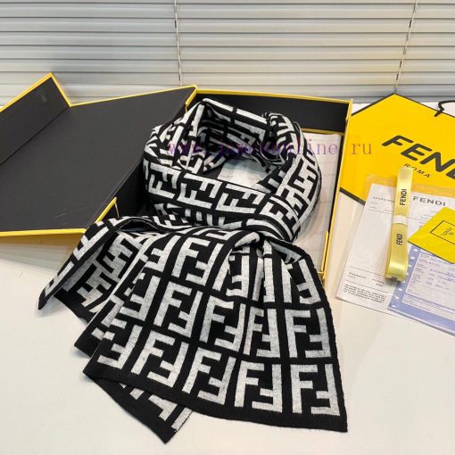 Classic FF letter element scarf, also a fun item just launched ‼ This year's Fendi is also tm99j7rtm - Image 6