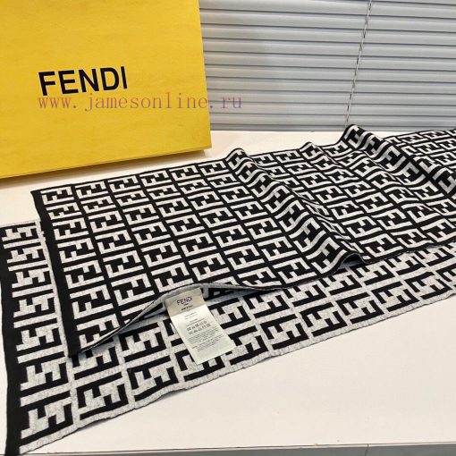Classic FF letter element scarf, also a fun item just launched ‼ This year's Fendi is also tm99j7rtm - Image 8