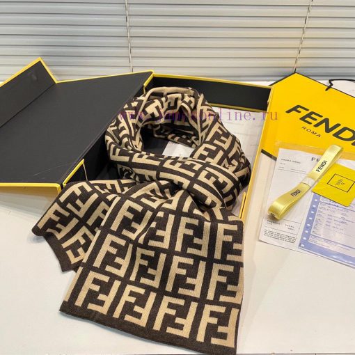 Classic FF letter element scarf, also a fun item just launched ‼ This year's Fendi is also tuxq74azq - Image 7