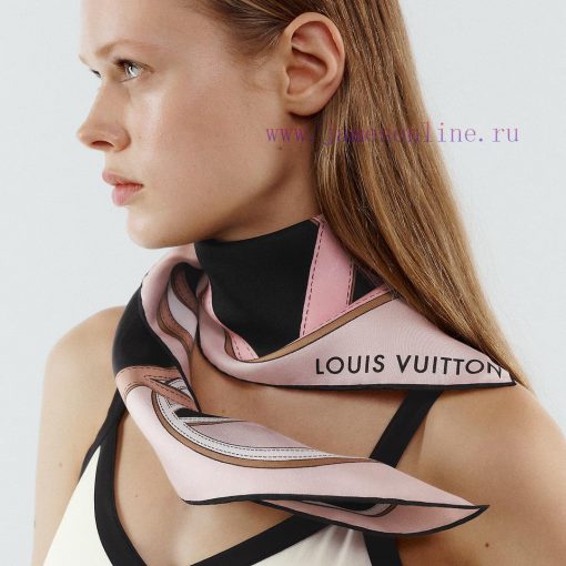SLV2432 original single LvLV DUALITY handkerchief 90cm version, creatively blending Louis Vunowxx9rp - Image 4
