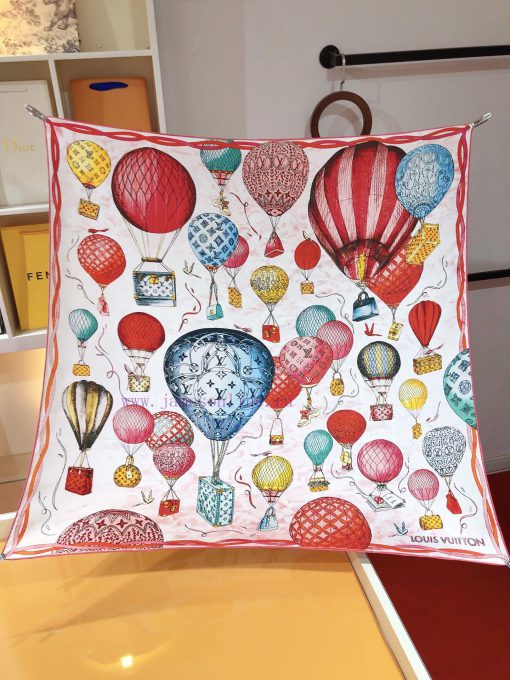 The SLV2330 original Lv hot air balloon 90cm silk square scarf has been added to the Up and ewy0b5no - Image 6