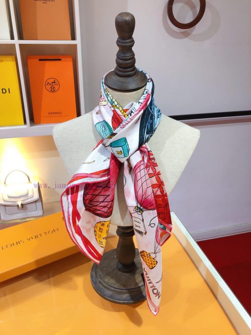 The SLV2330 original Lv hot air balloon 90cm silk square scarf has been added to the Up and ewy0b5no - Image 10