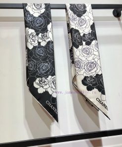 SCC2434 ️ Original Chanel 90cm silk square scarf, made of top-quality twill silk material ️ p4no54p8