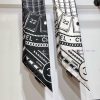 SCC2435 ️ Original Chanel 90cm silk square scarf, made of top-quality twill silk material ️ iolmuv4i