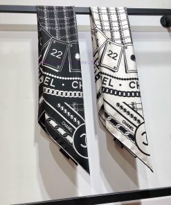 SCC2435 ️ Original Chanel 90cm silk square scarf, made of top-quality twill silk material ️ ufek0sff
