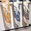 SDO2403 original Dior Butterfly Around the World printed 90cm silk square scarf, highlightincciljmb3
